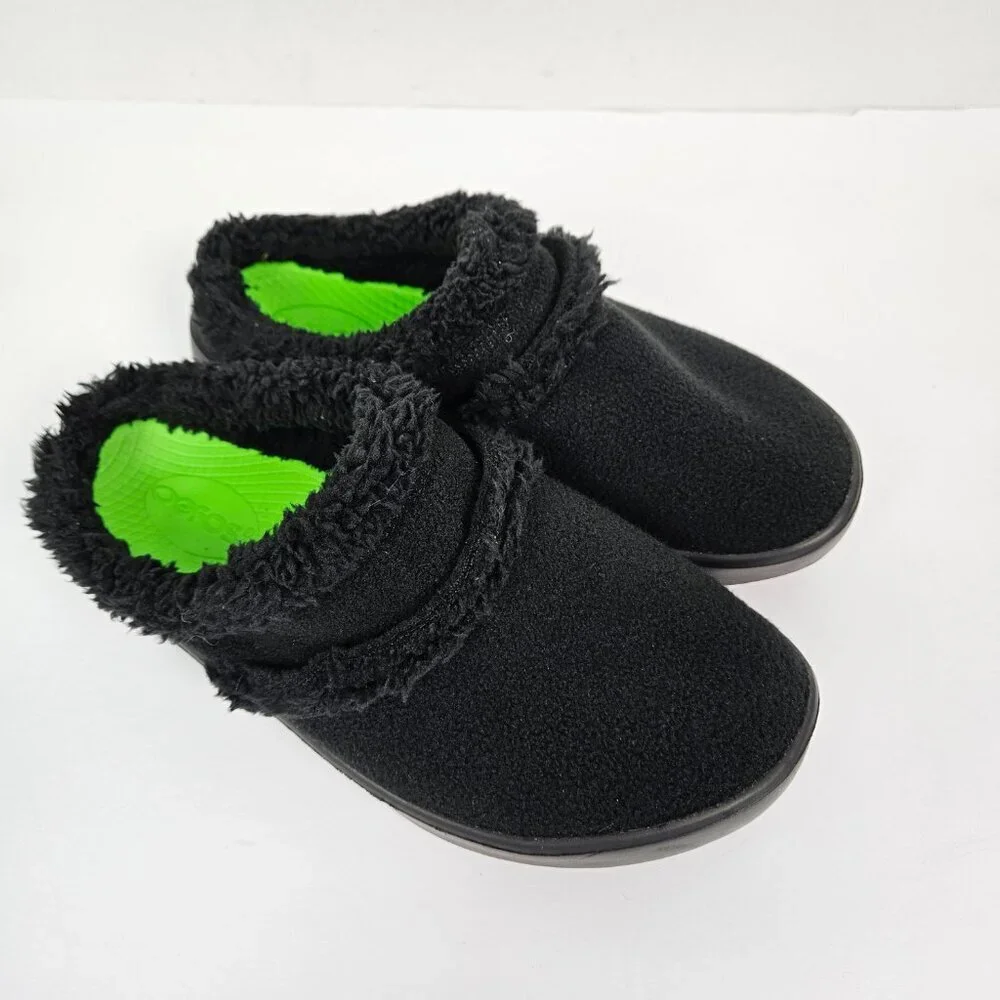 OOFOS OOcoozie Mule Shoe Black Sherpa US 7/EU 38 - Picture 2 of 10